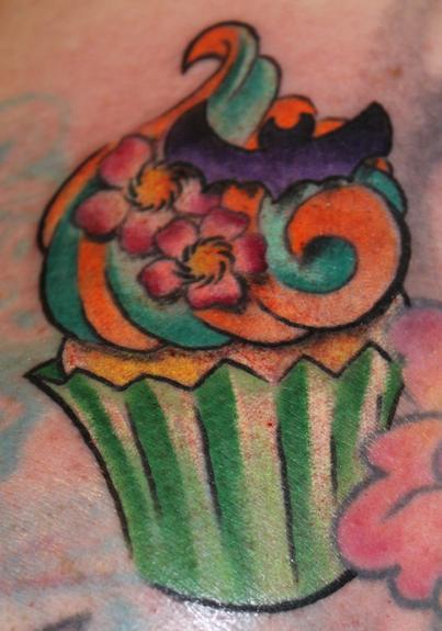 Looking for unique  Tattoos? Motor City Tattoo Convention Bat Cupcake